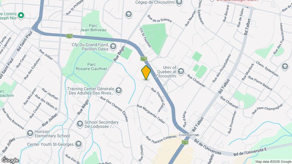 780 Thomas-Edison Rue Map and Location Details