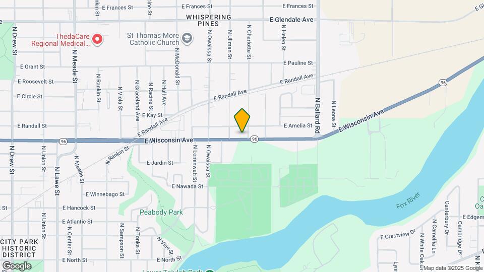 1508 E Wisconsin Ave Map and Location Details