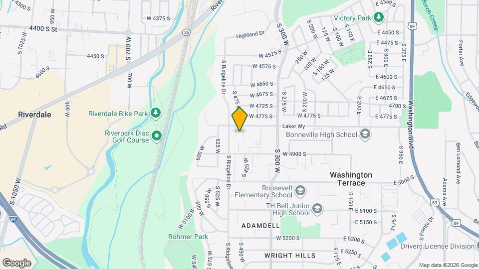 4838 S 450 W Map and Location Details