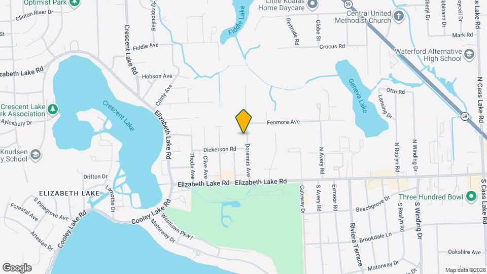 131 Doremus Ave Map and Location Details