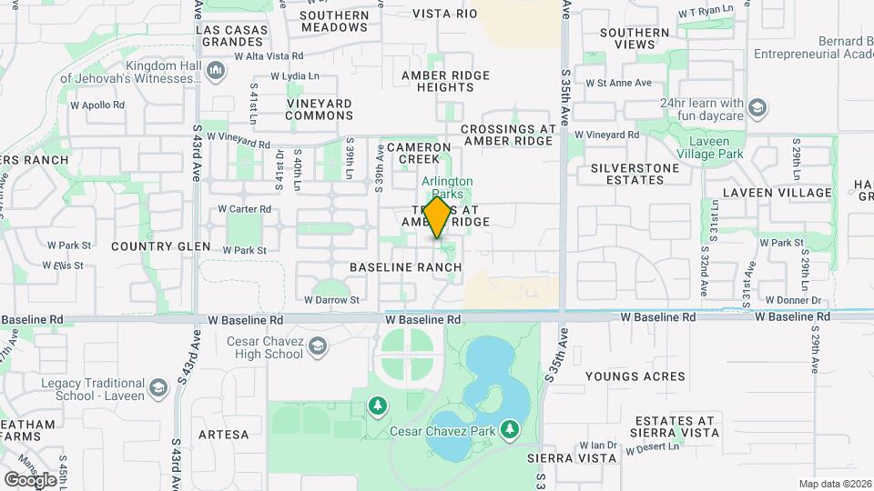 7225 S 37th Glen Map and Location Details