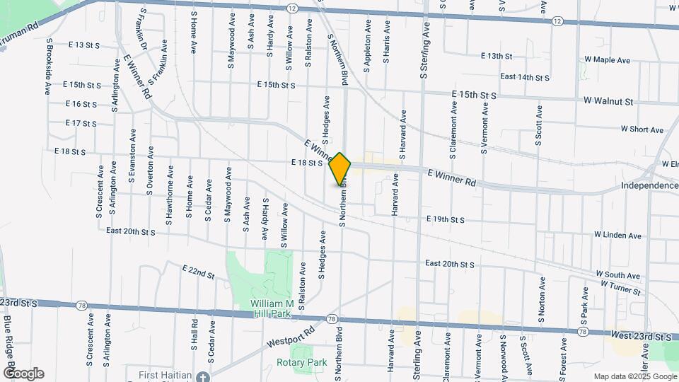 1822 S Northern Blvd Map and Location Details