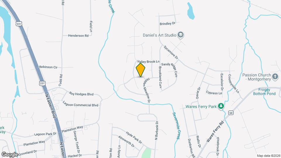 5724 Sweetwood Way Map and Location Details