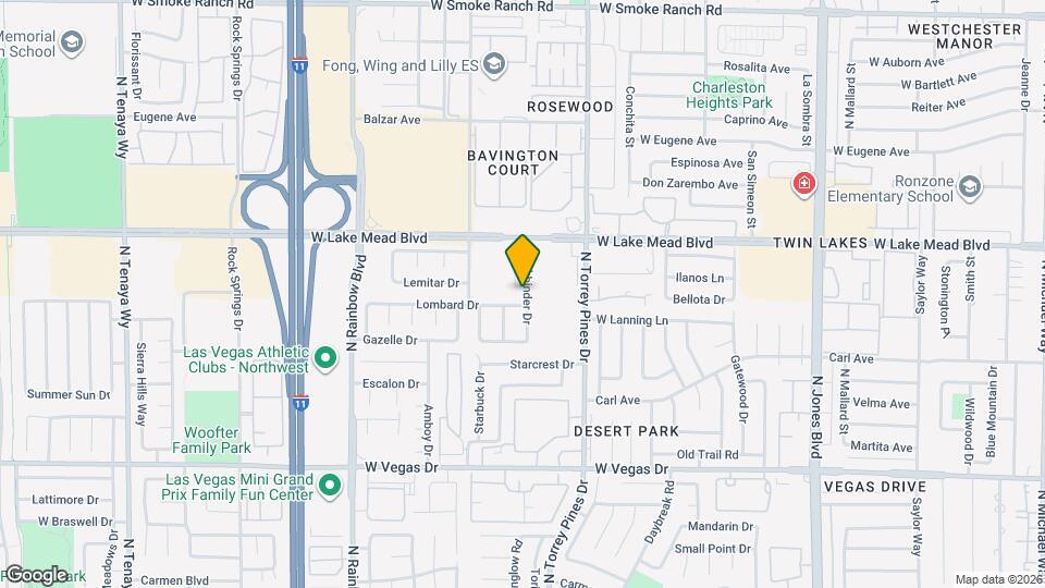 1941 Bookbinder Dr Map and Location Details