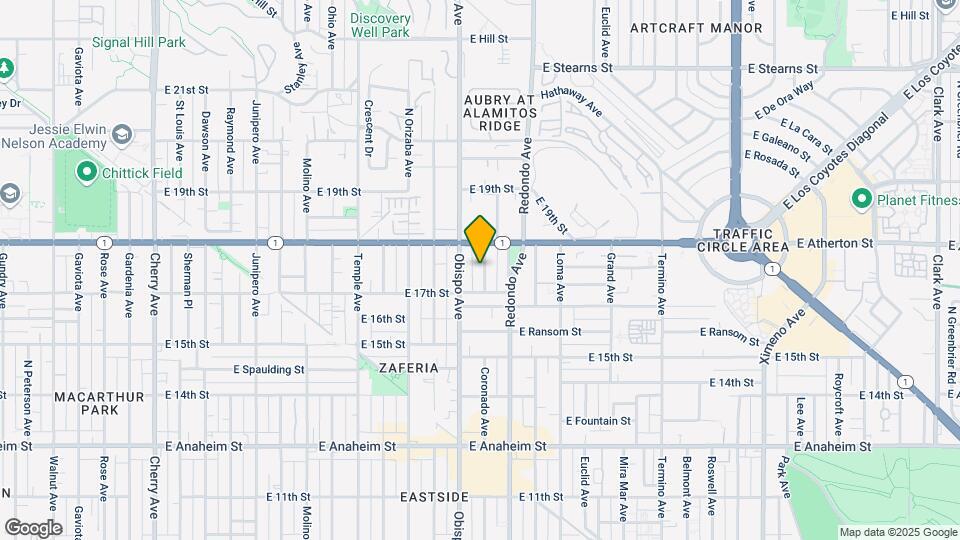 1735 Coronado Ave. Map and Location Details