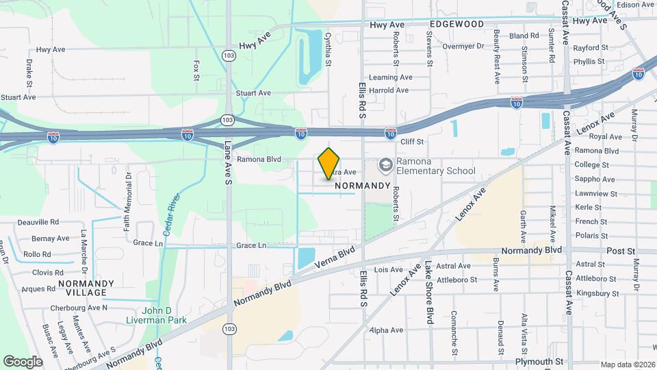5691 Atlee Ave Map and Location Details