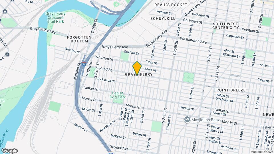 1414 S 28th St Map and Location Details