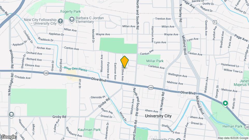 1250 Mt Olive Ave Map and Location Details