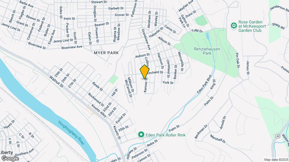 2622 Kansas St Map and Location Details