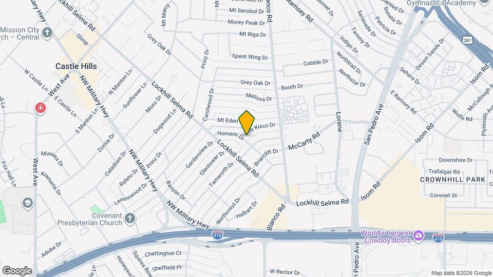 1014 Mt Kisco Dr Map and Location Details