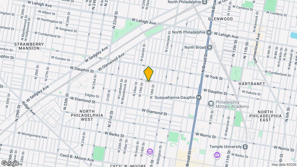 2262 N Cleveland St Map and Location Details