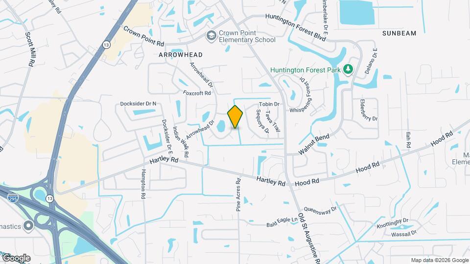 10393 Arrow Lakes Dr E Mapa y Detalles de la Ubicación