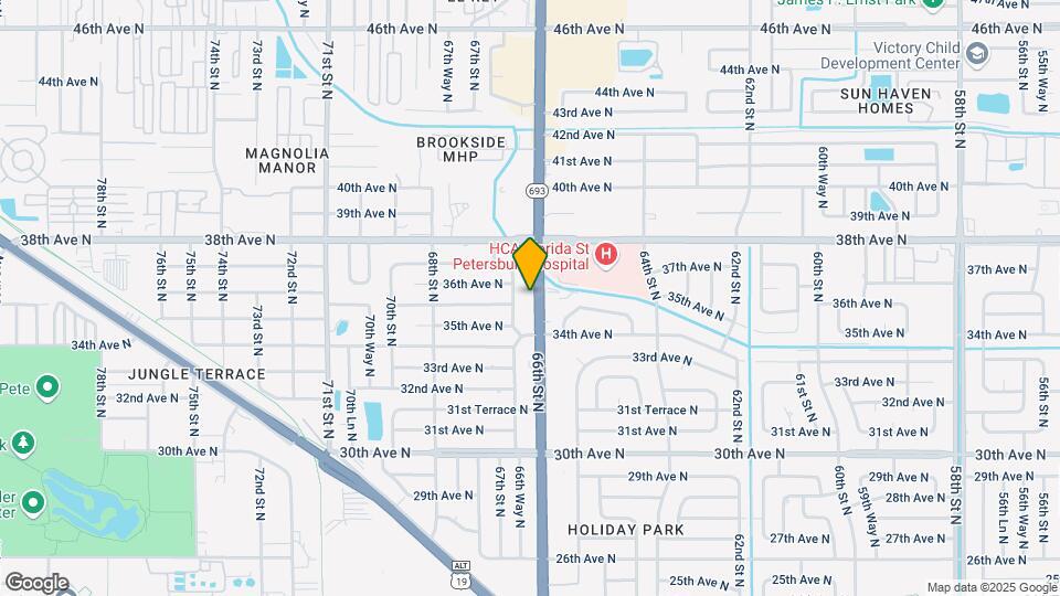 3498 66th St N Map and Location Details