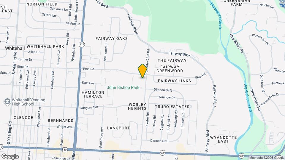 711 Country Club Rd Map and Location Details