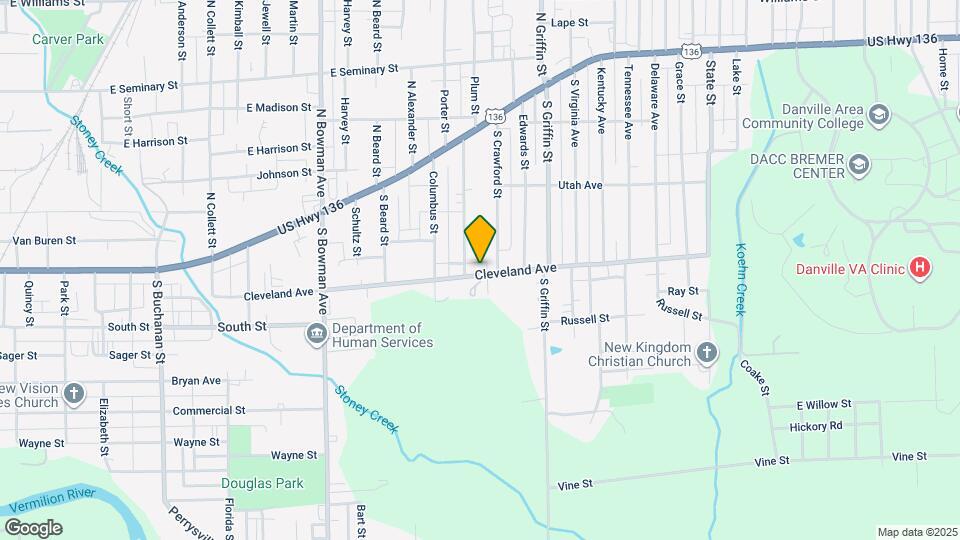 1207 Cleveland Ave Map and Location Details