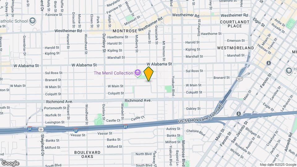 4010 Yupon St Map and Location Details