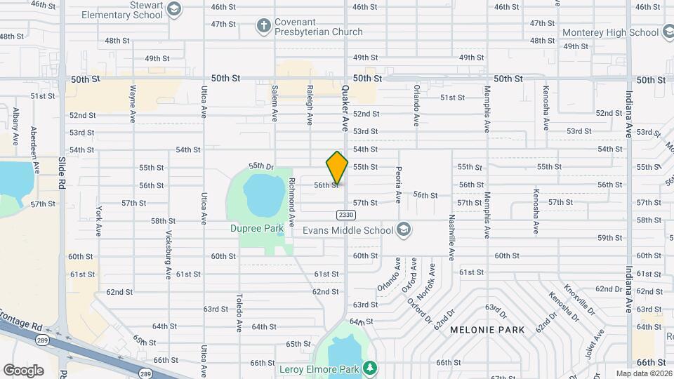 4403 56th St Map and Location Details