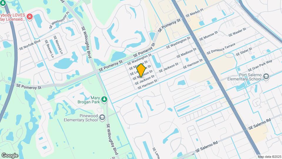 2031 SE Jackson St Map and Location Details