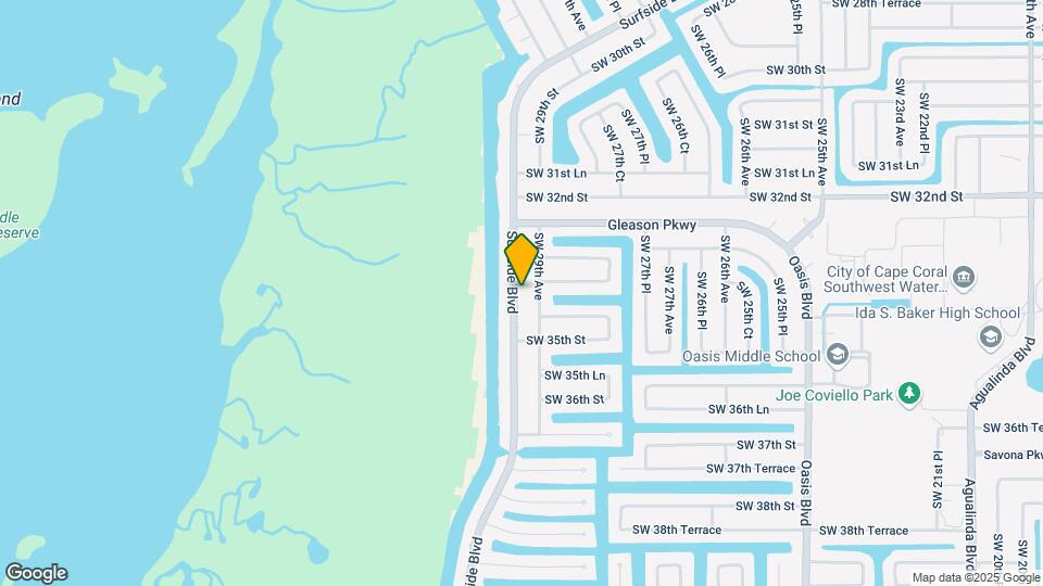 3323 Surfside Blvd Mapa y Detalles de la Ubicación