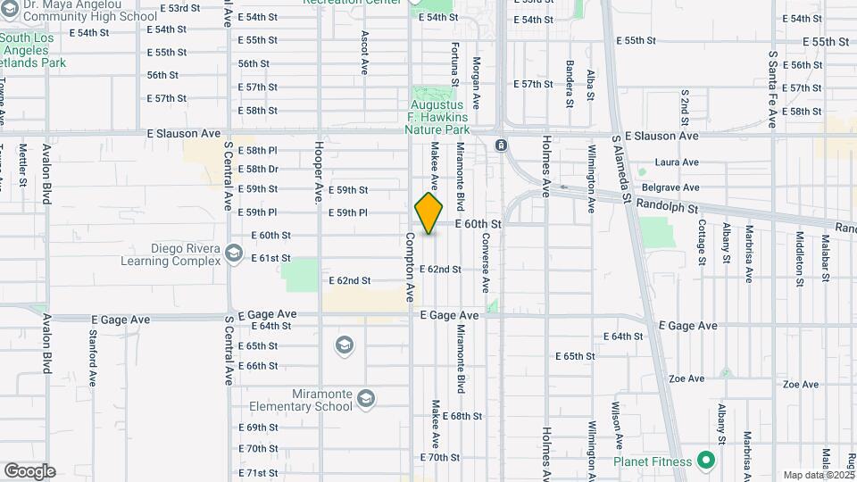 6027 Makee Ave Map and Location Details