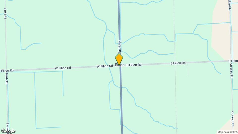 3495 N Van Dyke Rd Map and Location Details