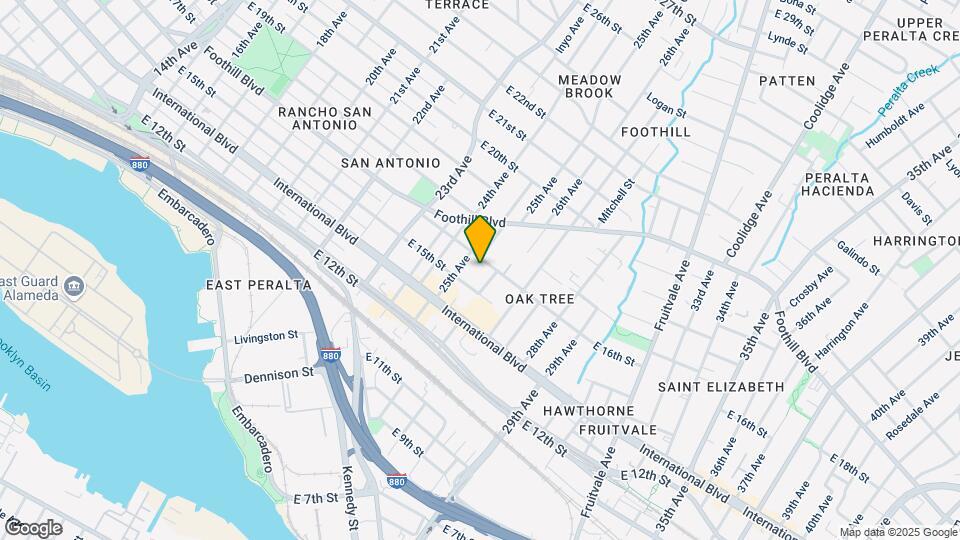 2531-2543 East 16th Street Map and Location Details
