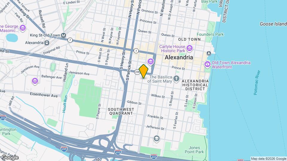 316 S Columbus St Mapa y Detalles de la Ubicación