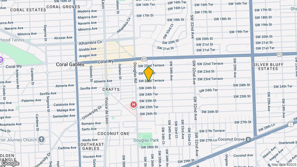 3638 SW 23rd Terrace Map and Location Details