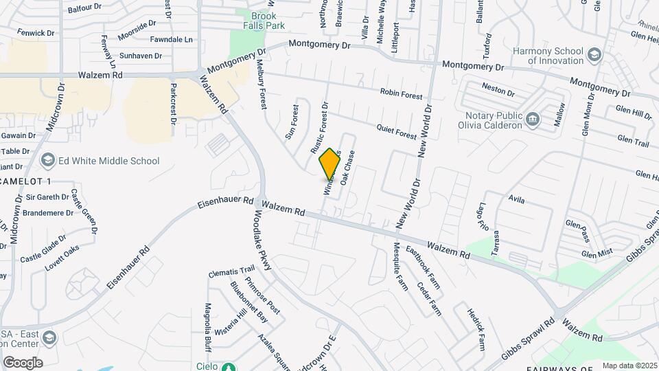 7534 Windsor Oaks Map and Location Details