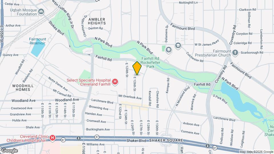 2477 E 126th St, Unit 2nd floor Map and Location Details