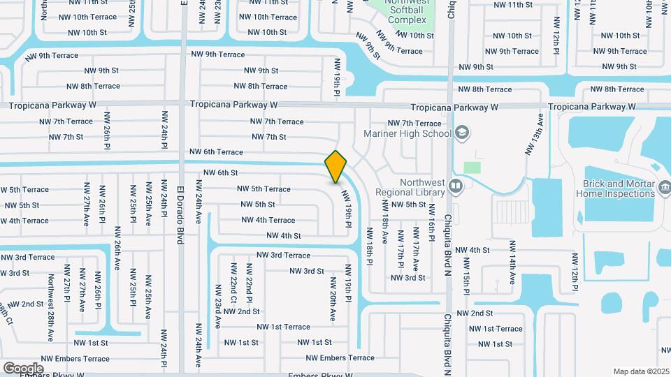 518 NW 19th Pl Map and Location Details