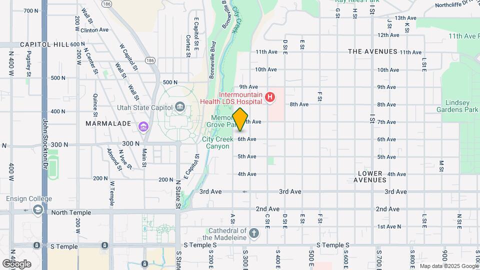 225 6th Ave Map and Location Details