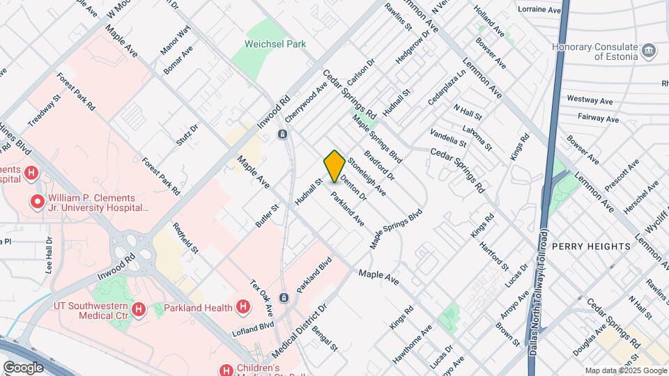 5308 Parkland Ave Mapa y Detalles de la Ubicación