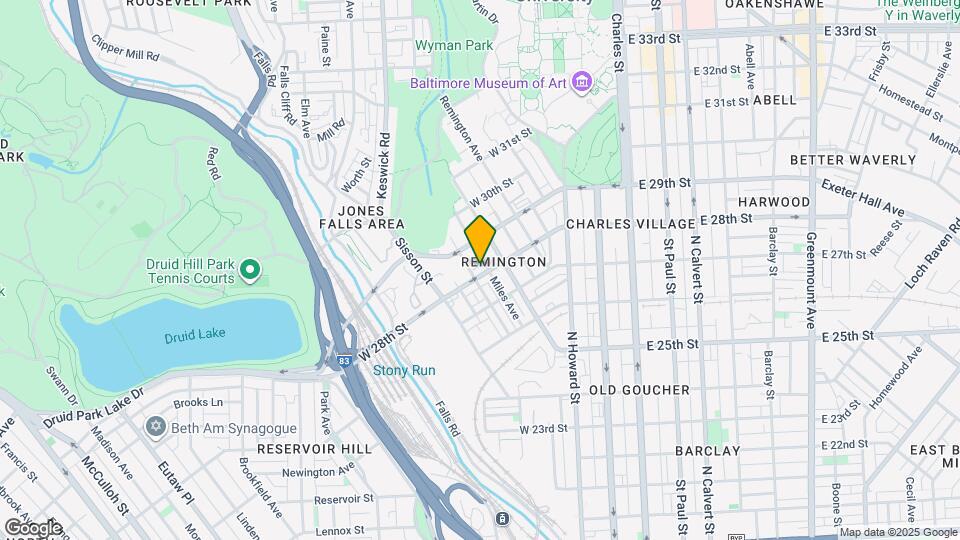 408 W 28th St Mapa y Detalles de la Ubicación