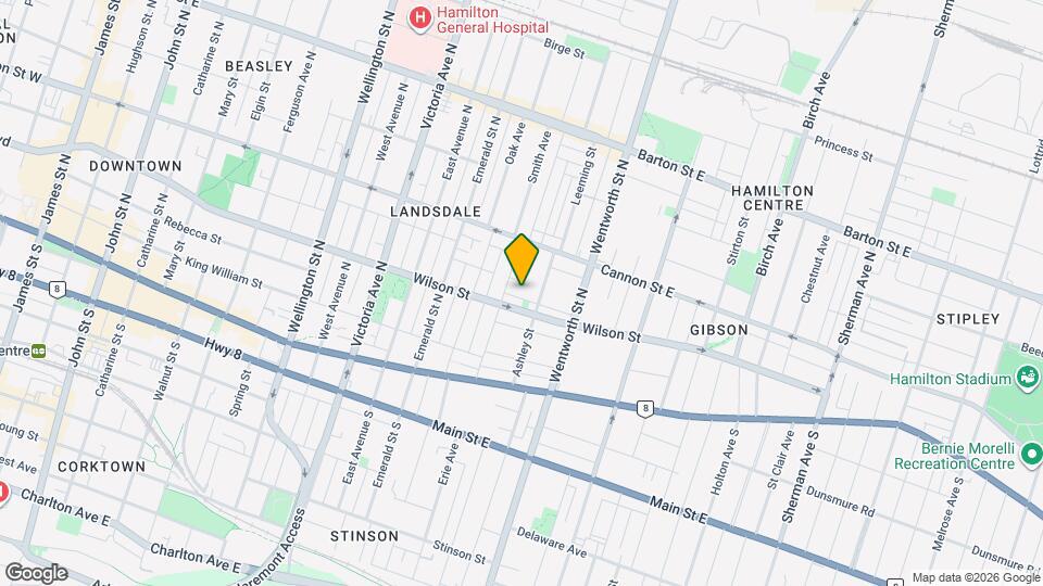 19 Century St Map and Location Details