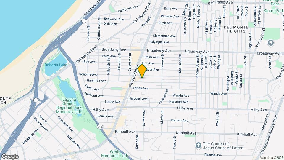 993 Hamilton Ave Mapa y Detalles de la Ubicación