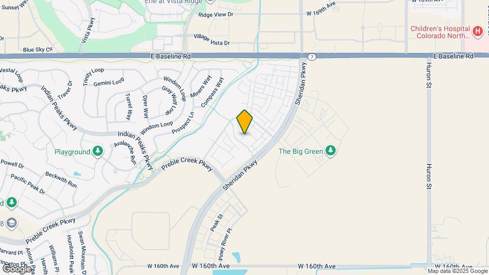 16550 Umatilla Pl Map and Location Details