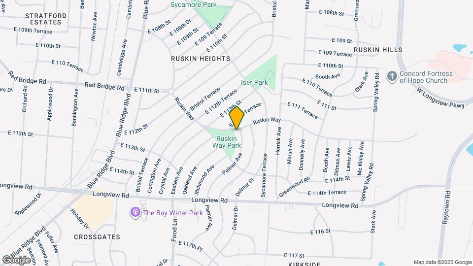 7601 Ruskin Way Map and Location Details