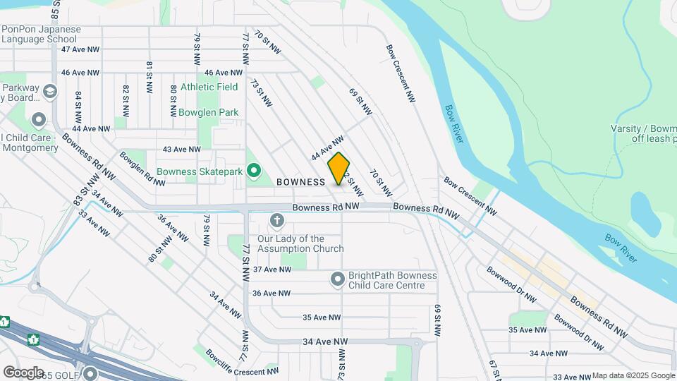 4304 73 St NW Map and Location Details