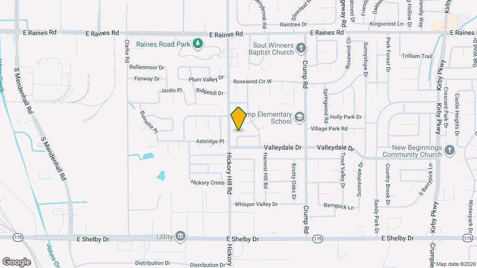 5944 Bishop Dale Dr Map and Location Details