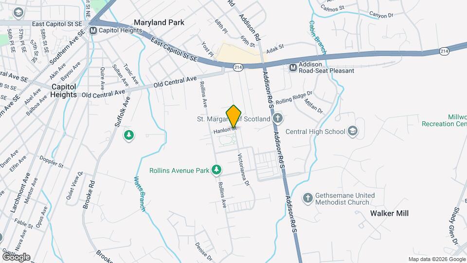 6137 Hanlon St Map and Location Details