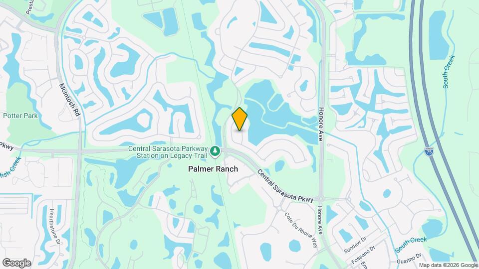 8544 Park Shore Ln Map and Location Details