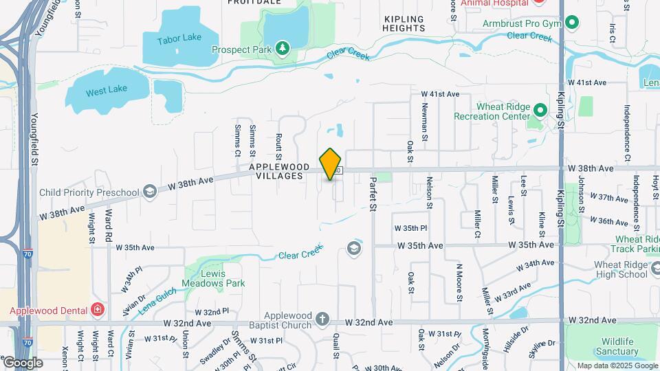 3705 Quail St Map and Location Details