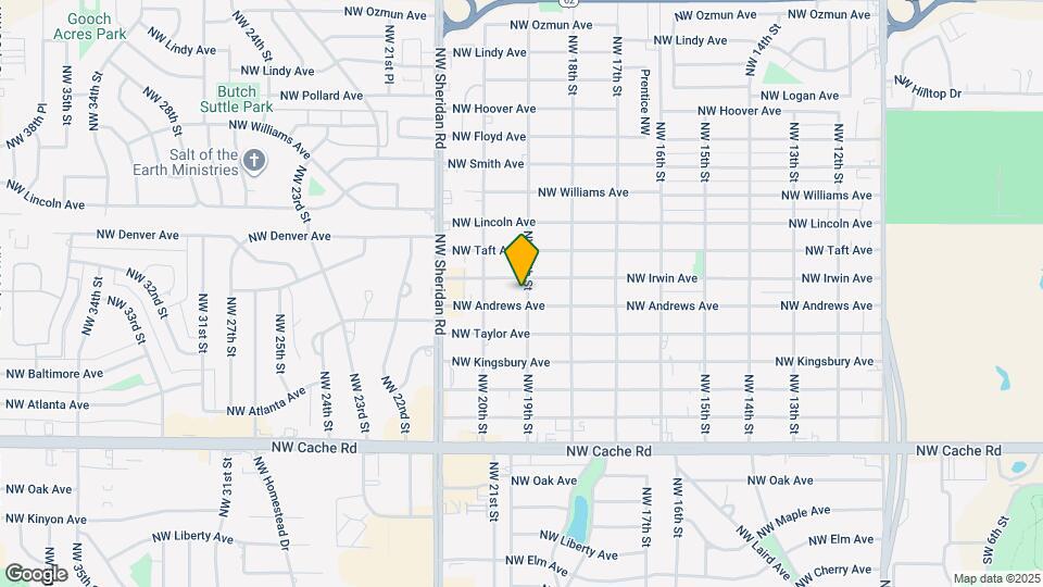 1904 NW 19th St Map and Location Details