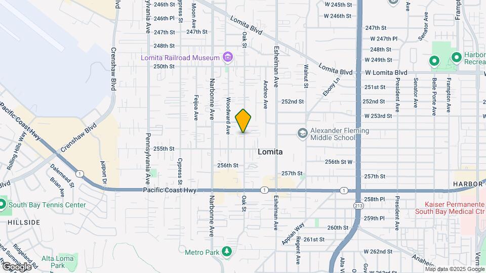 23835 Cabrillo Ave Map and Location Details