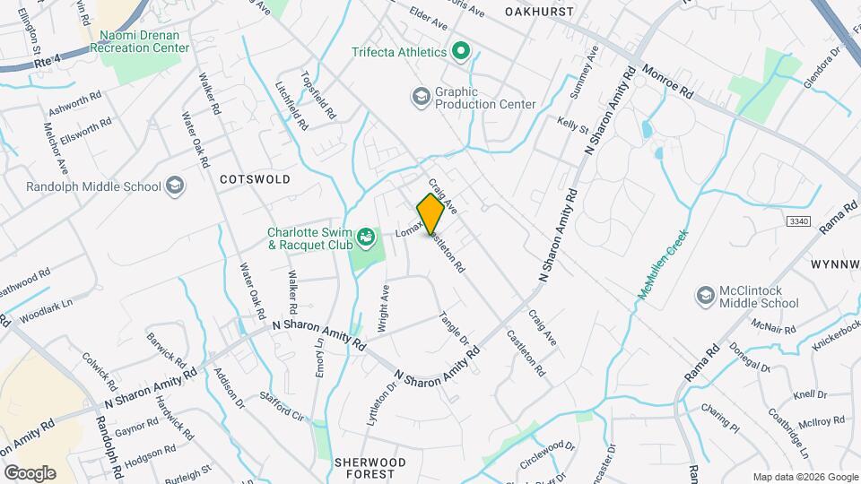 4230 Castleton Rd Map and Location Details