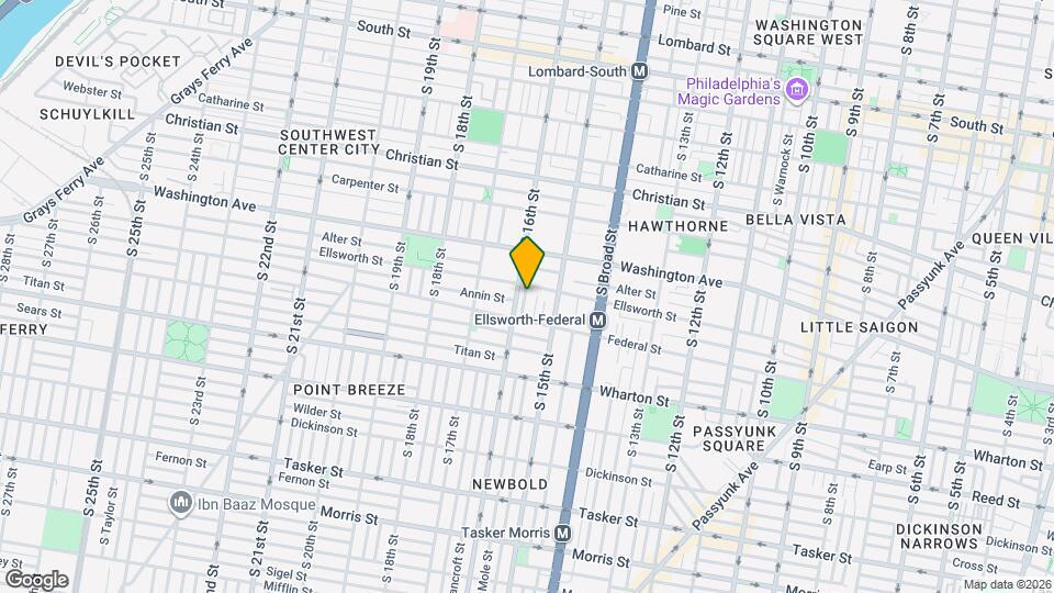 1143 S Mole St Map and Location Details