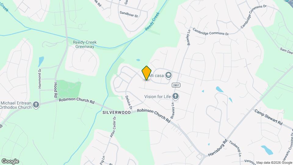 9804 Bradstreet Commons Way Mapa y Detalles de la Ubicación