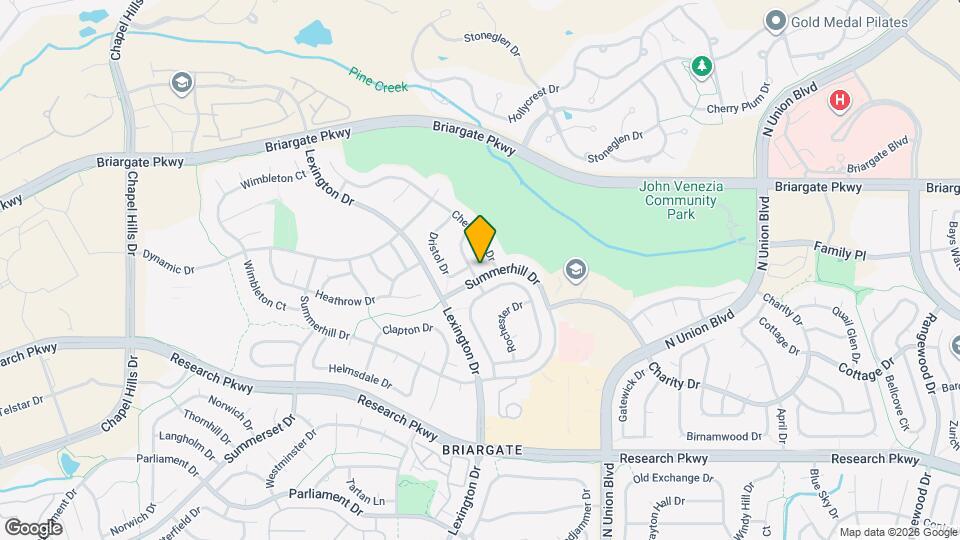 8905 Thorncreek Dr Mapa y Detalles de la Ubicación