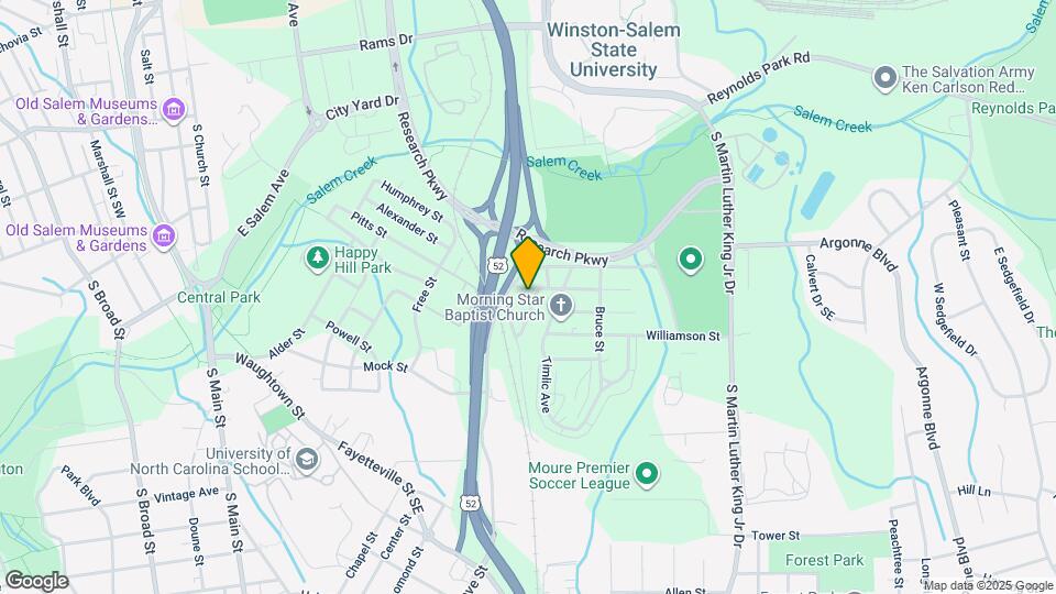 1206 Gholson Ave S East Map and Location Details